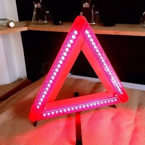 LED三角警示牌、三角架