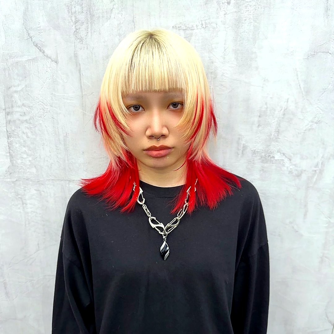 Piko 作品 金髮×紅色層次