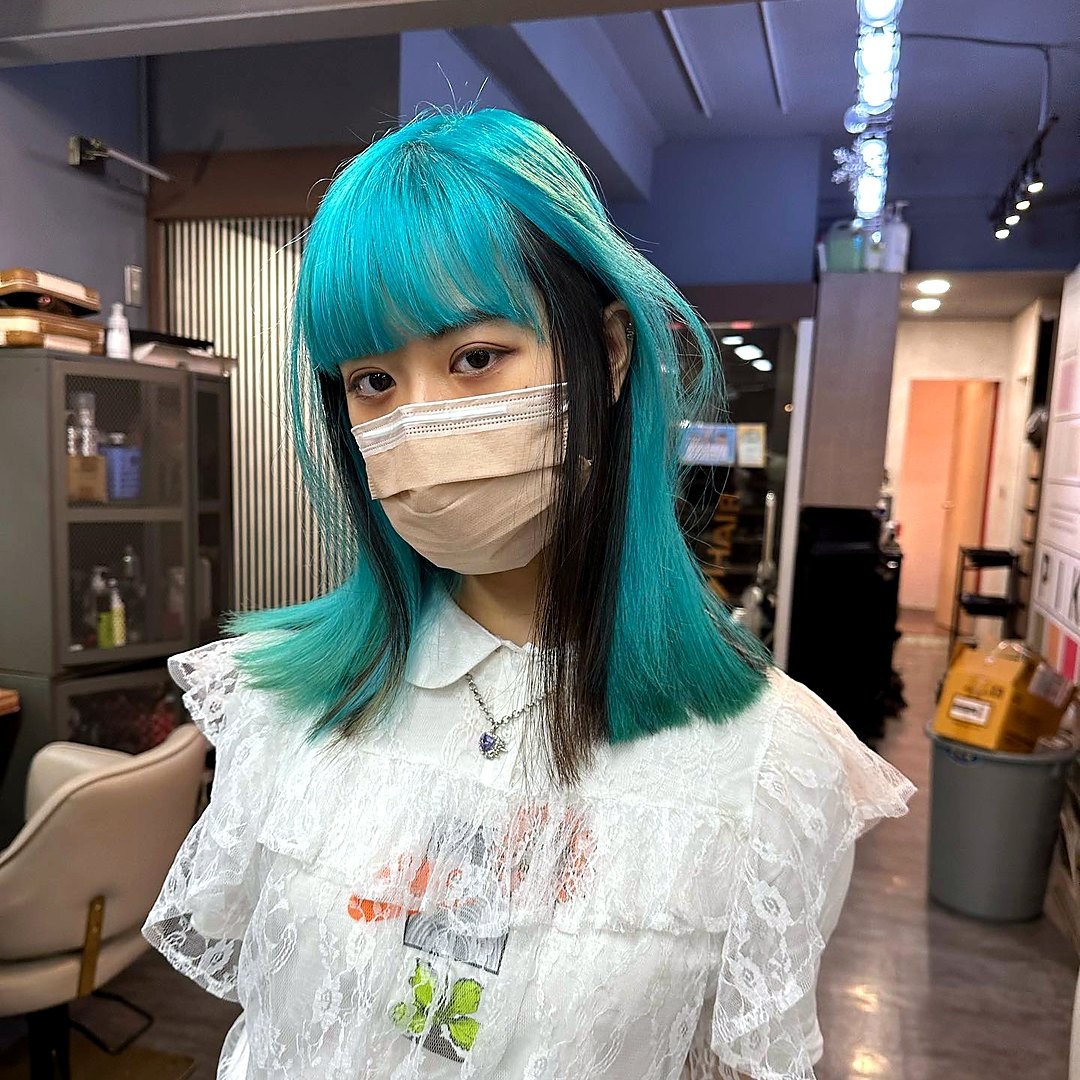 Piko 作品 孔雀綠造型