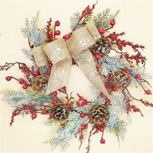 混合型聖誕花環Mixed Christmas Wreath