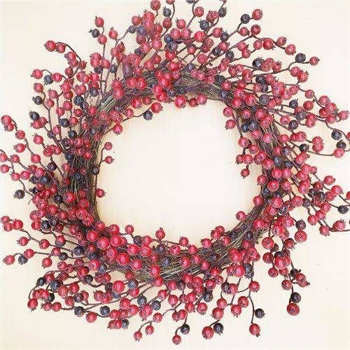 紅漿果聖誕花環 Christmas Wreath with Red Berry
