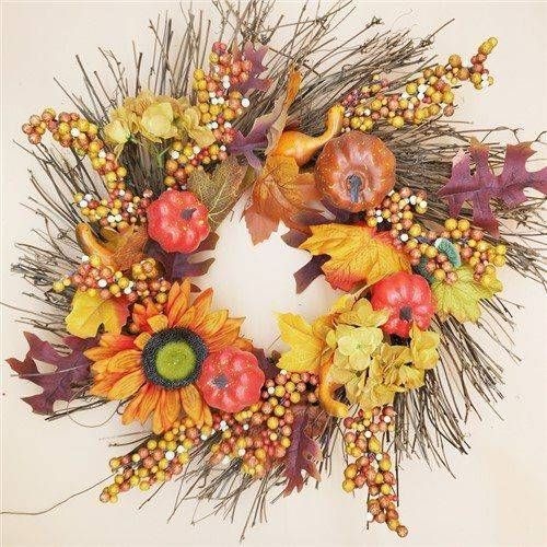 向日葵藤花環 Sunflower Rattan Wreath